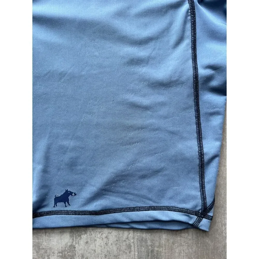 Wes & Willy Toddler Boys Blue Rash Guard Half Sleeve Surf Swim Summer Beach 4T